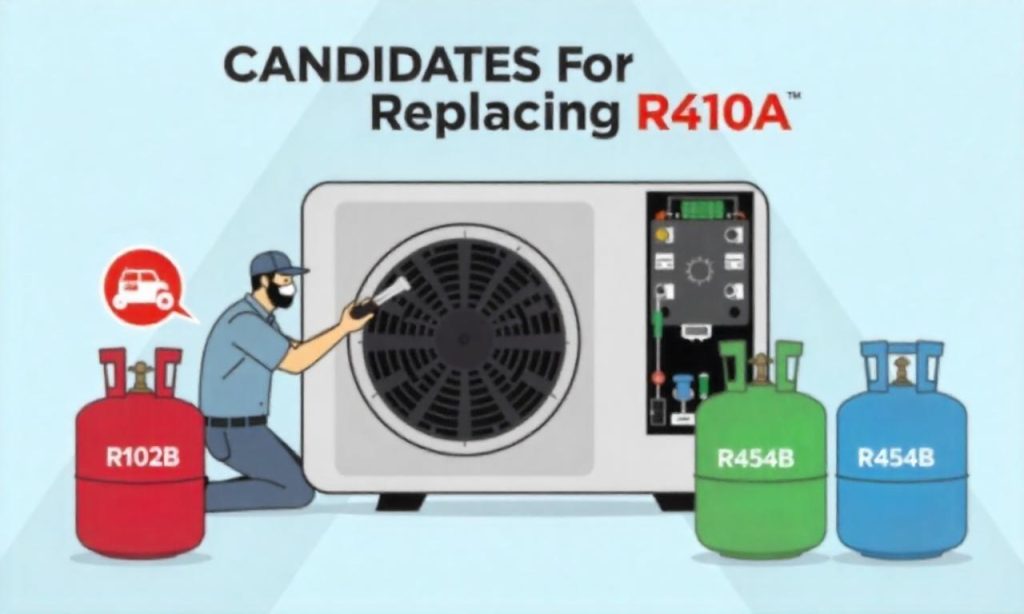 R454B VS R510A