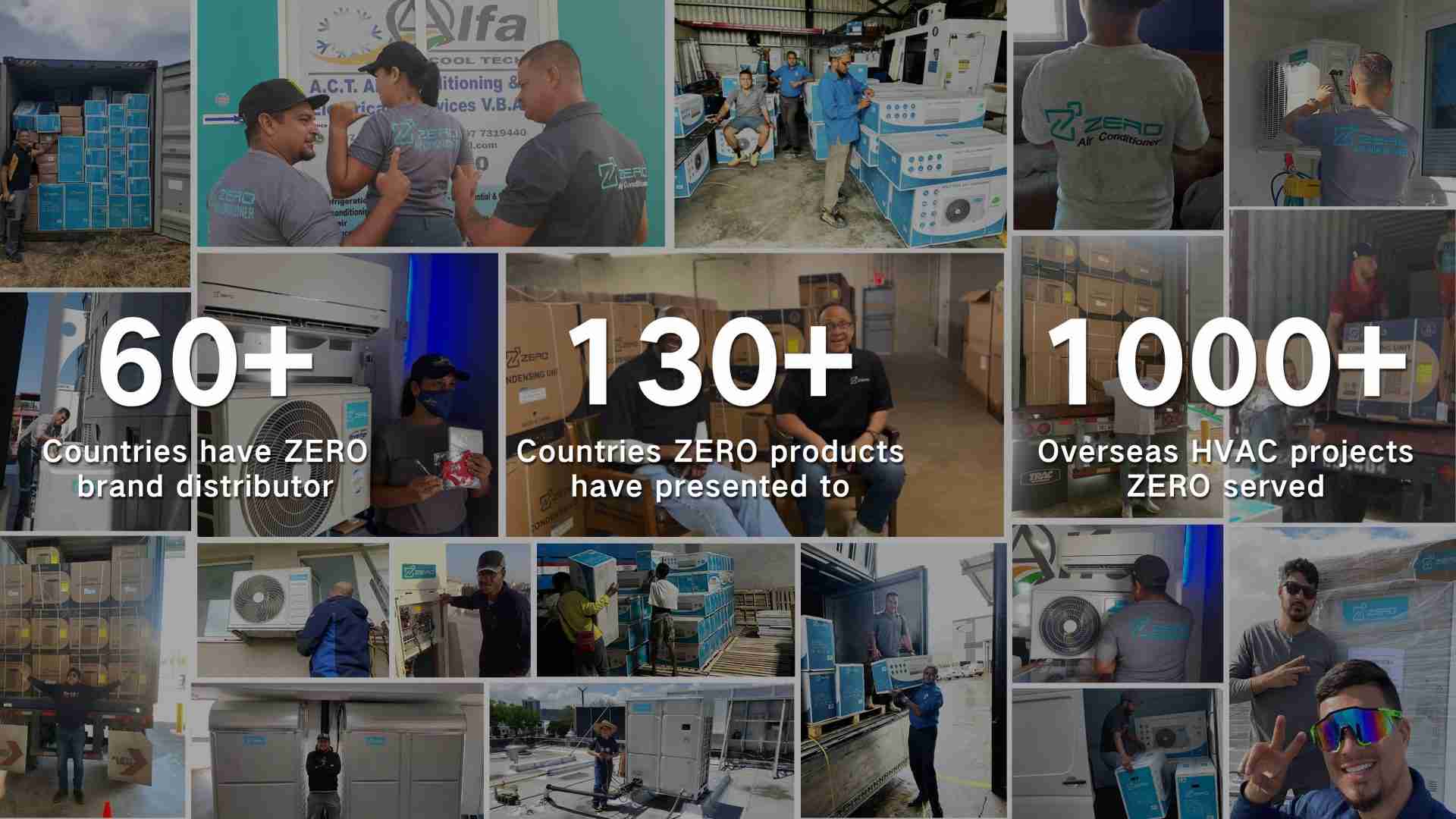 clinets who are cooperating with Zero air conditioner