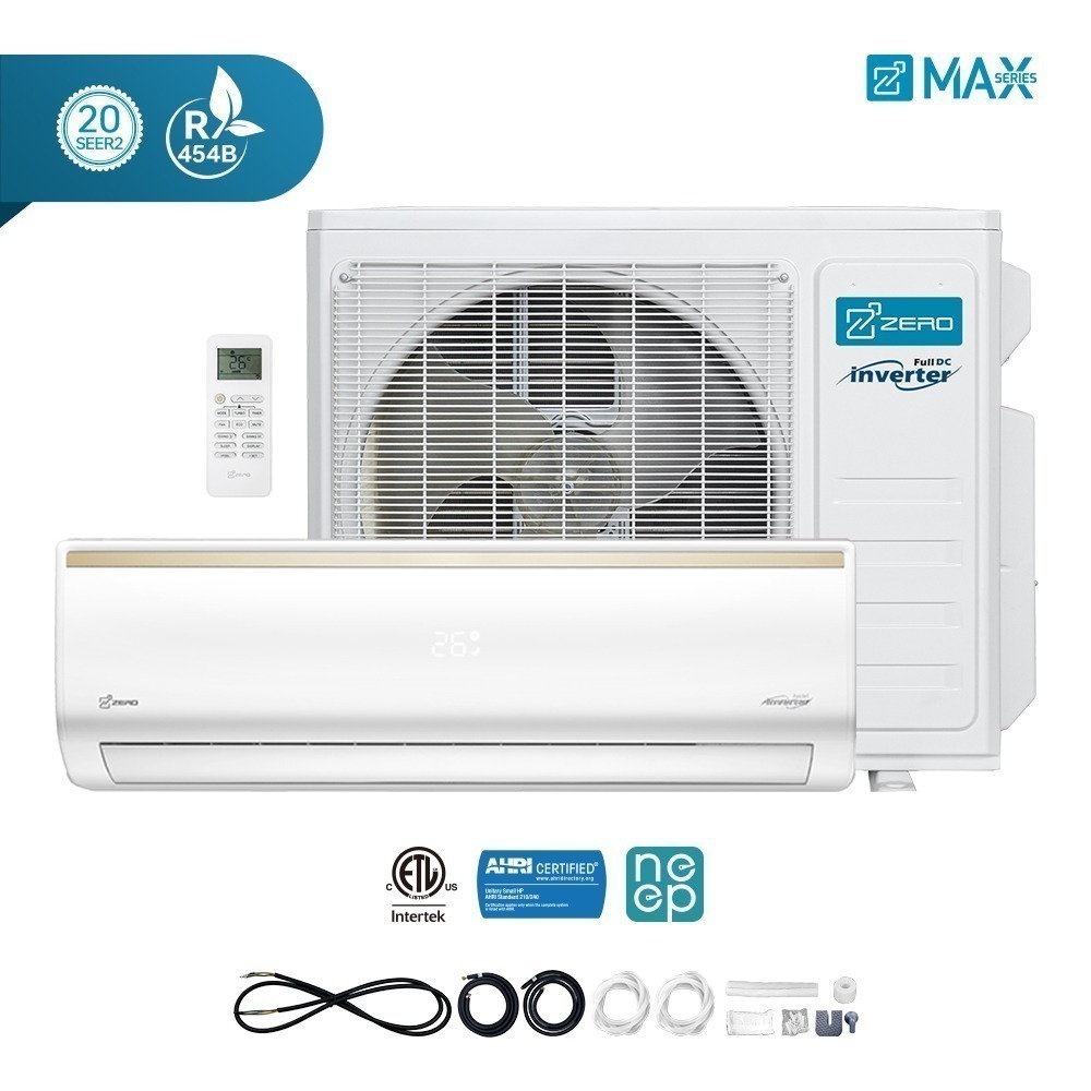 60Hz 20 SEER2 R454B heat pump inverter split air conditioner