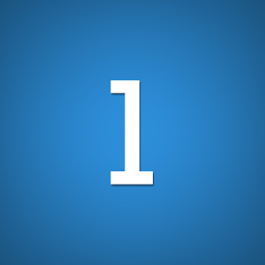 number 1 placeholder